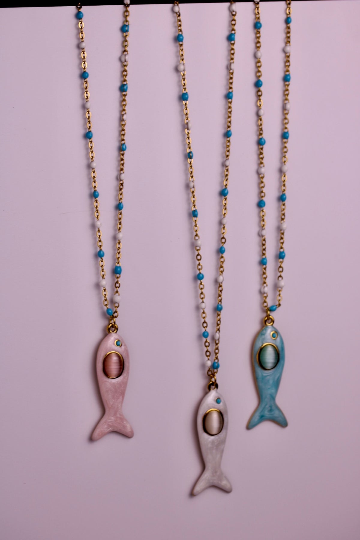 Gone Fishin' Necklace - in Various Options