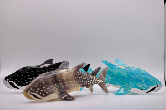 Whale Shark Hair Clips