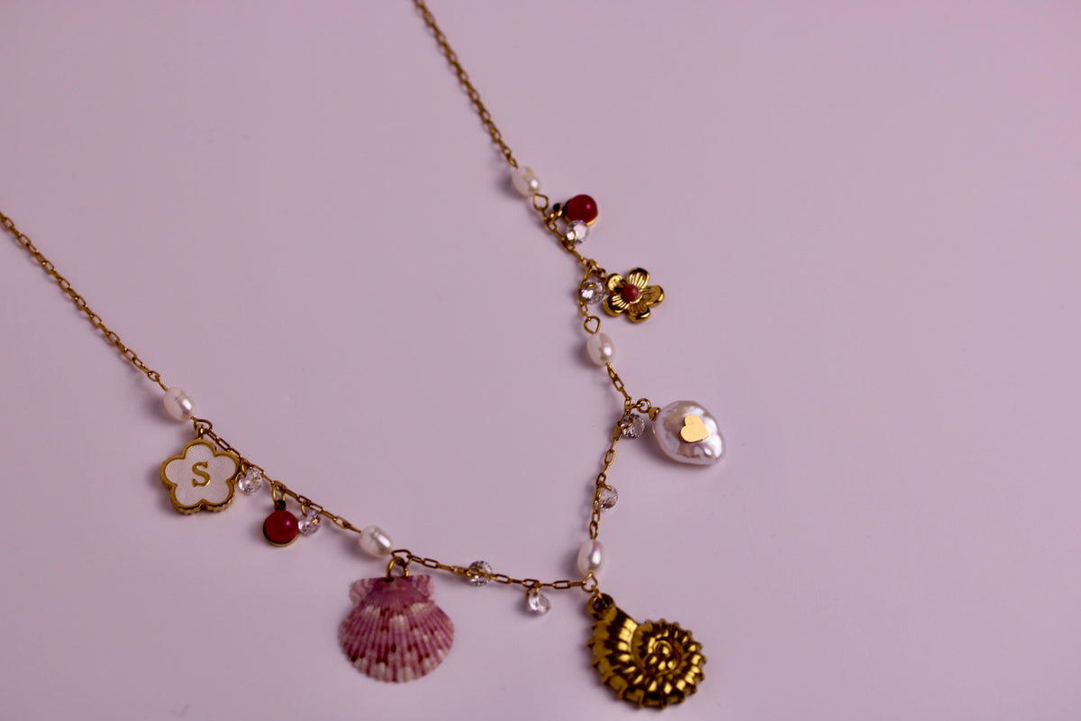 Made for You Seashell Charm Necklace