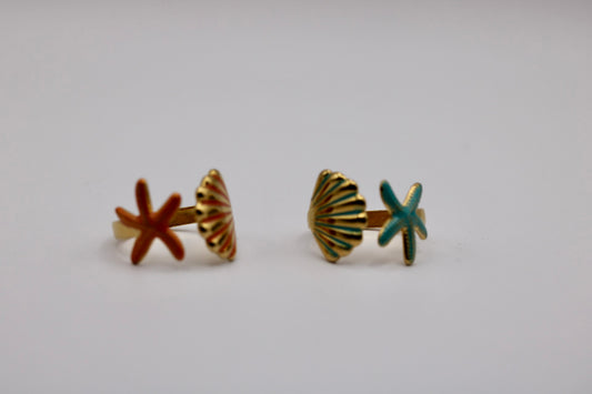 Colorful Tide Rings