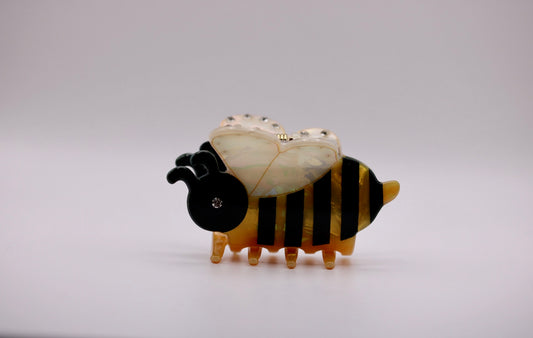 Honey Bee Hair Clip
