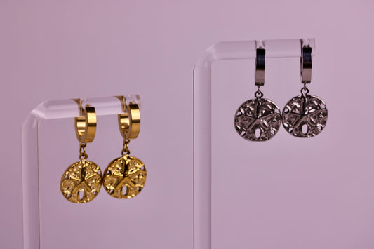 Sand Dollar Hoops