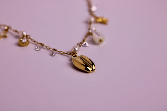 Pearl's Paradise Charm Necklace