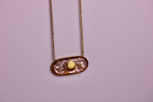 Shell Mosaic Necklace