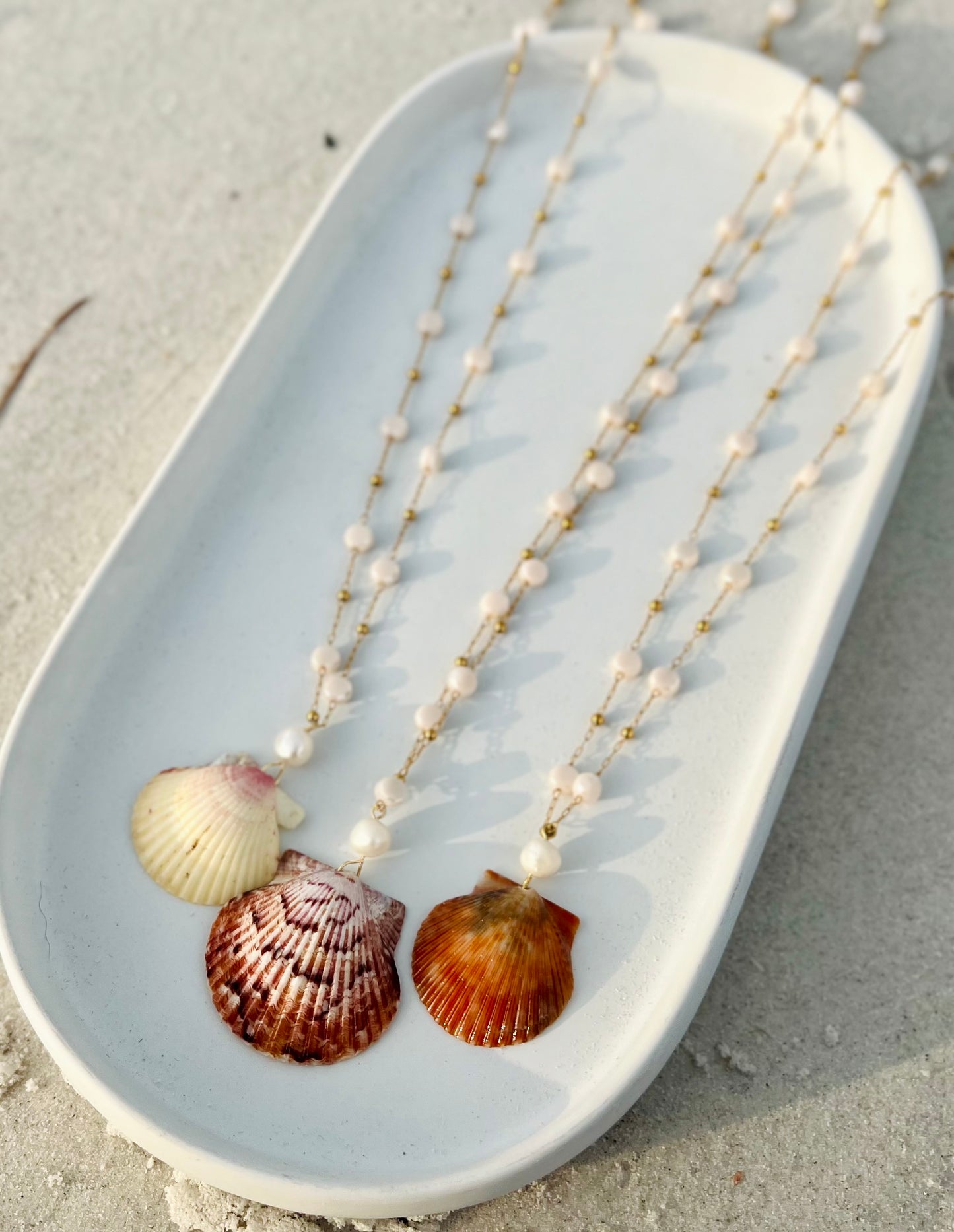 Summer Solstice Shell Necklace