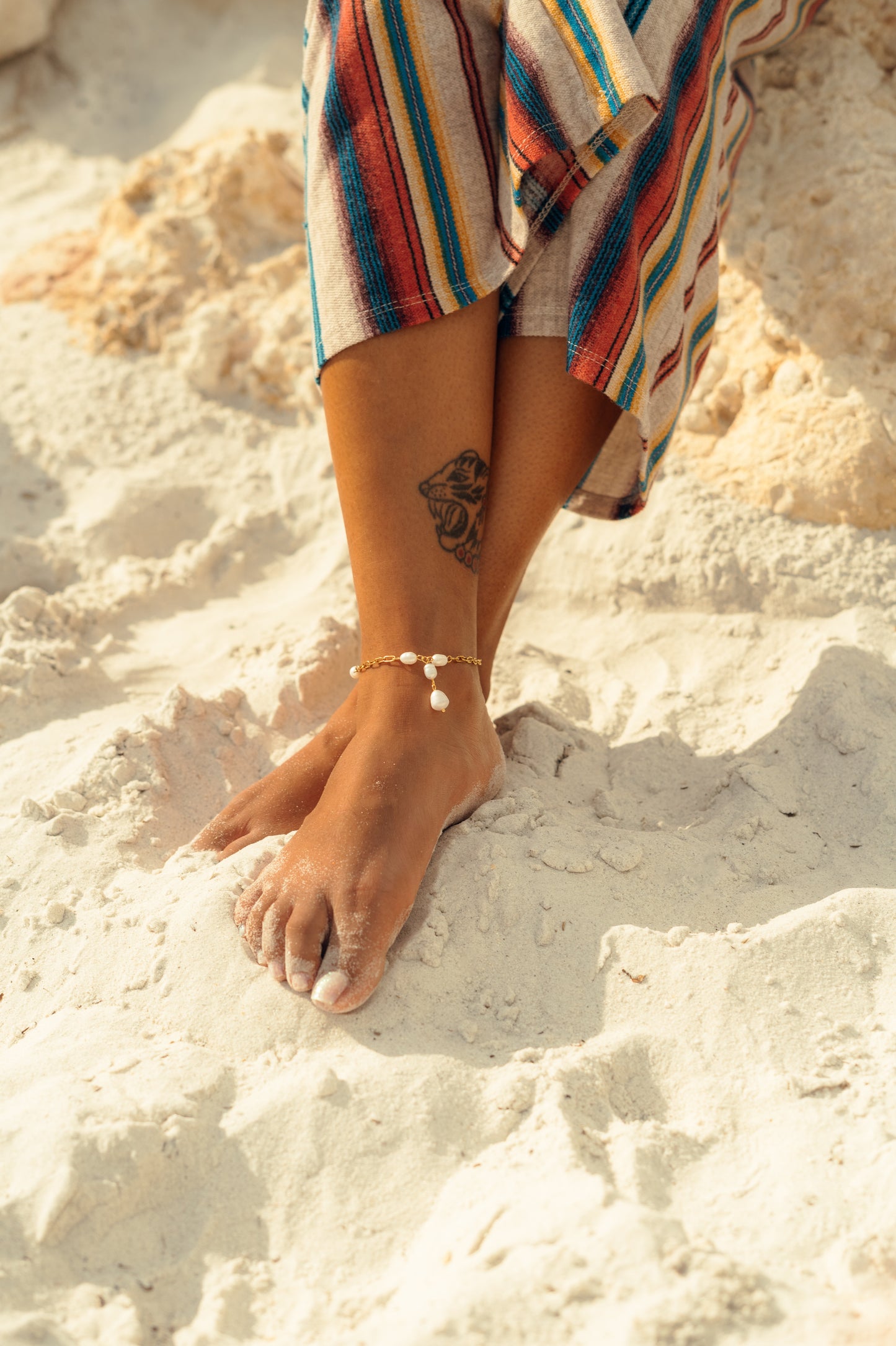 Drift Pearl Anklet