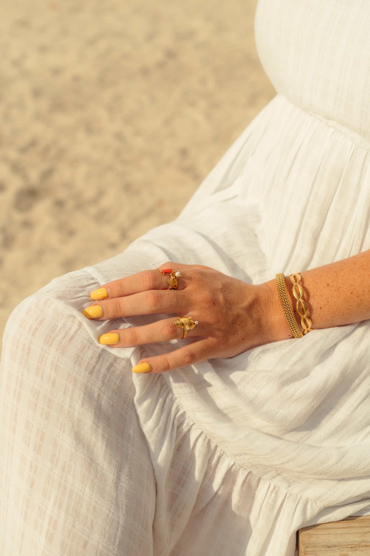 Oceanic Half Bangles
