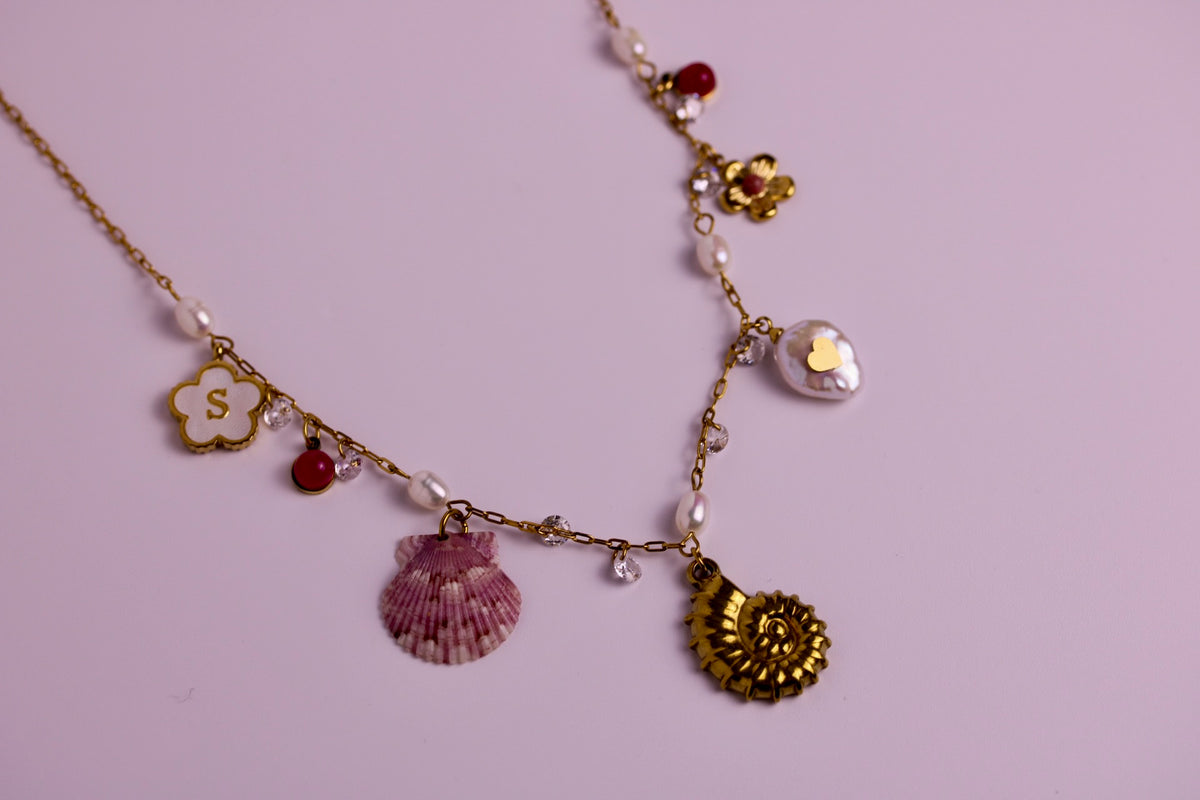 Made for You Seashell Charm Necklace