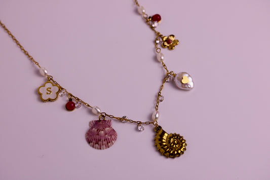 Made for You Seashell Charm Necklace
