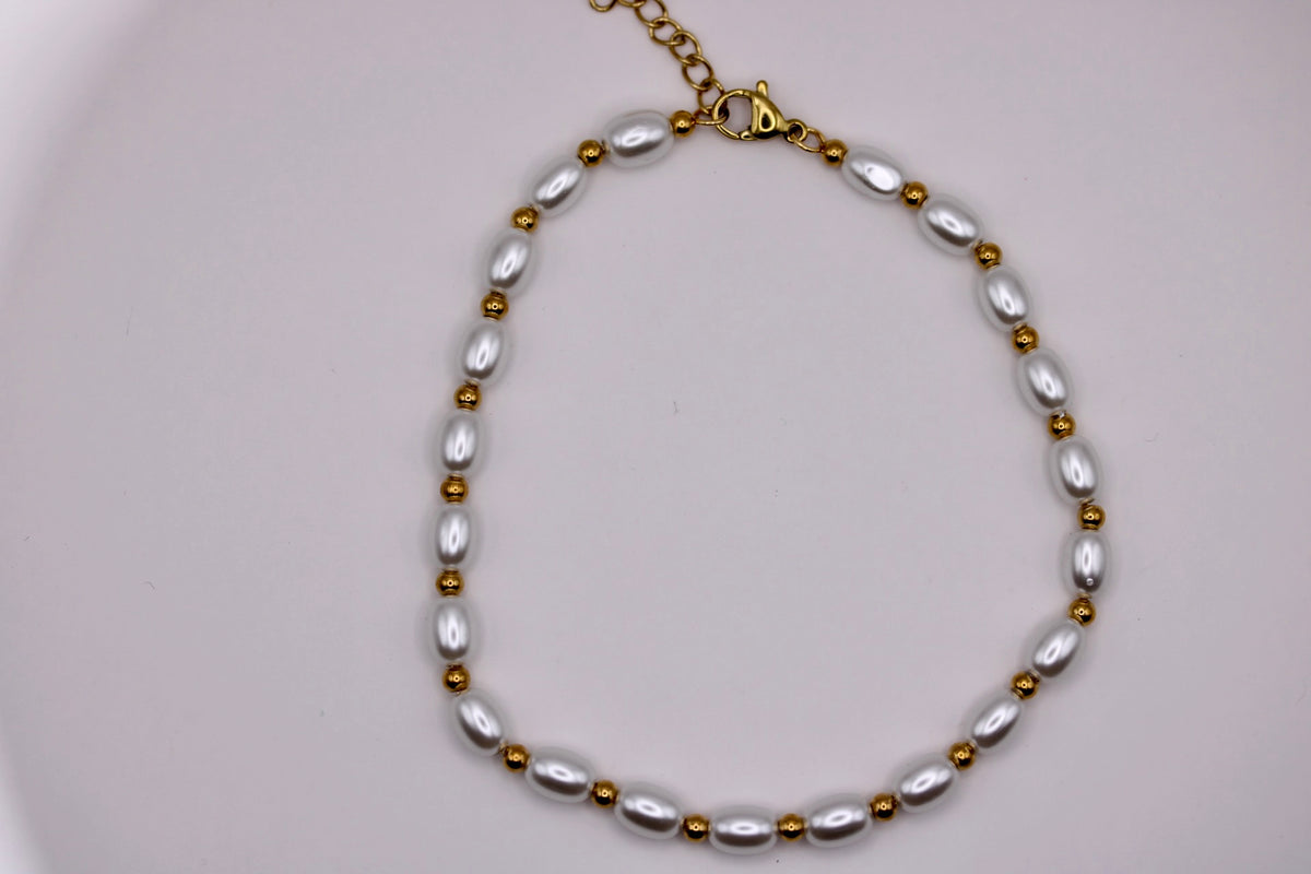 Pearl Afterglow Anklet