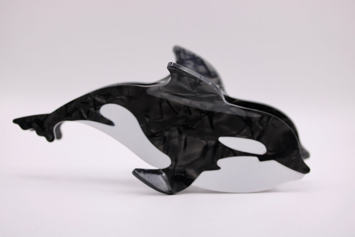 Orca Pod Hair Clips