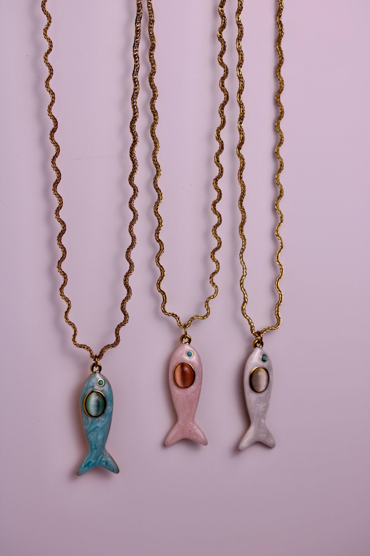 Gone Fishin' Necklace - in Various Options