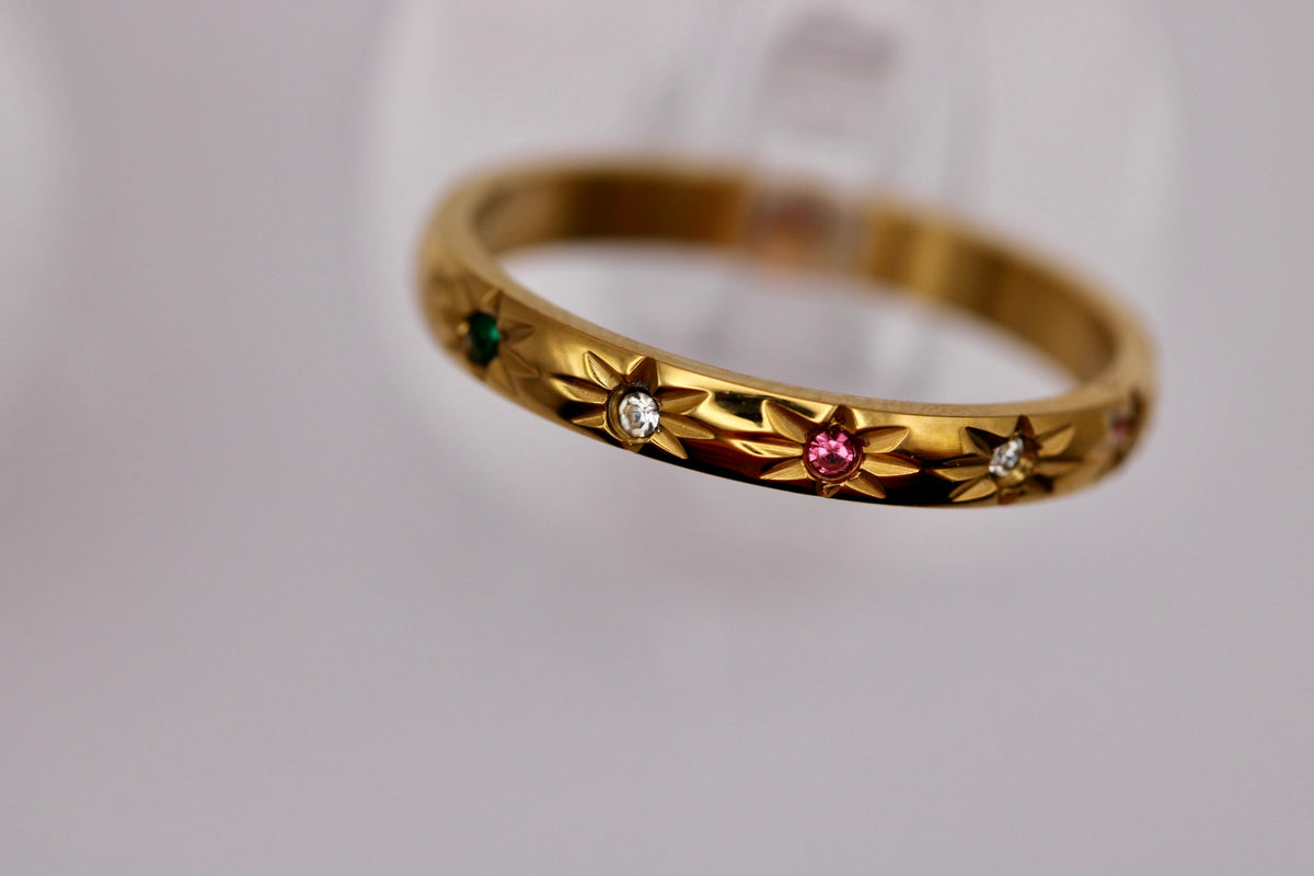 Starlume Ring in Silver + Gold