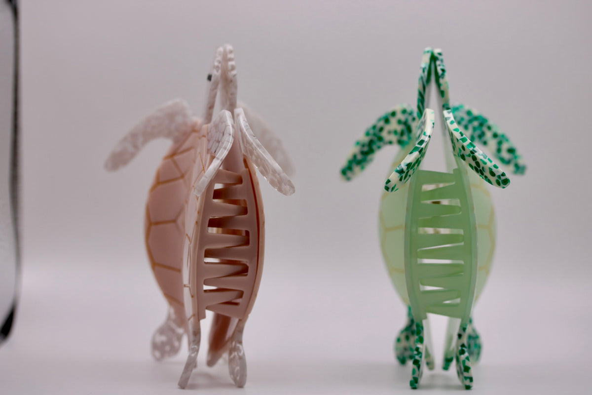 Slow Coast Turtle Hair Clip