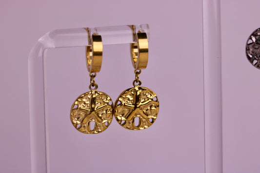 Sand Dollar Hoops