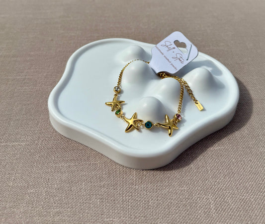 Starlit Starfish Bracelet