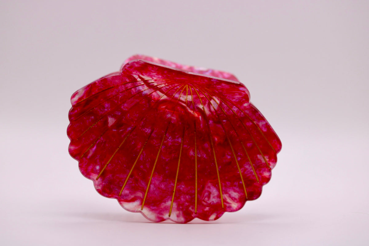 Treasure Cove Scallop Hair Clip