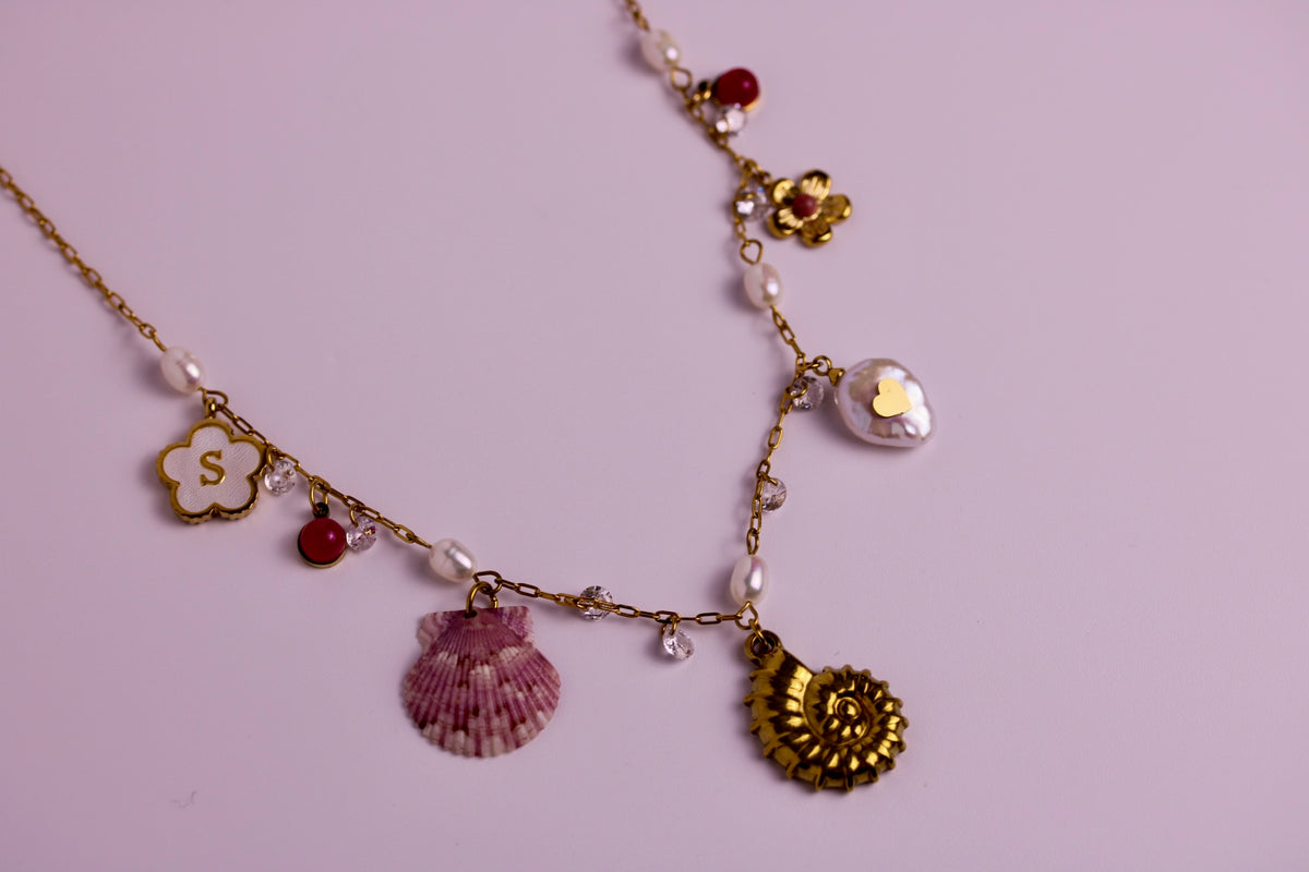 Made for You Seashell Charm Necklace