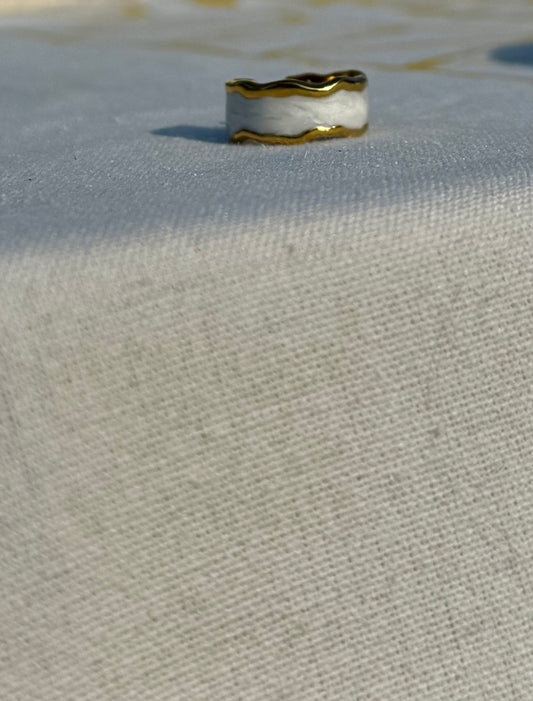 Dune Line Ring