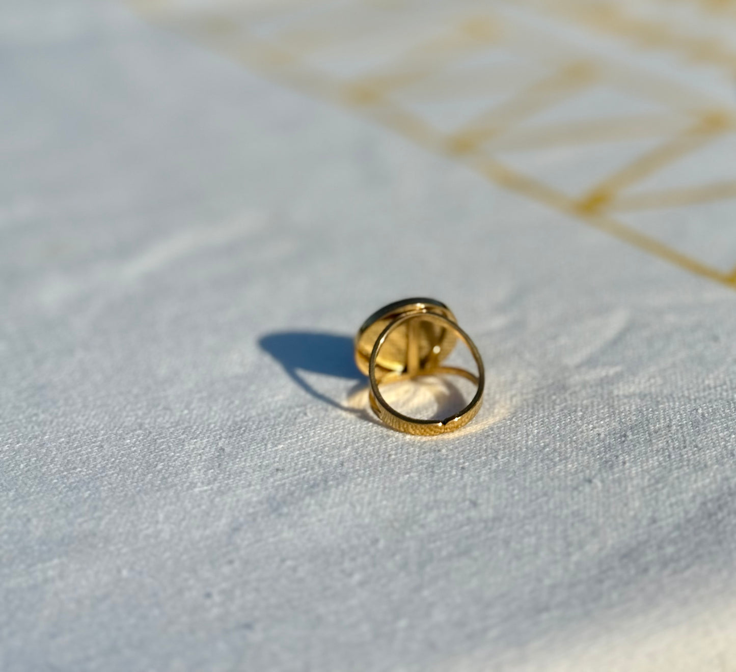 Abalone Shell Ring