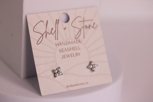Frostpetal Petite Studs