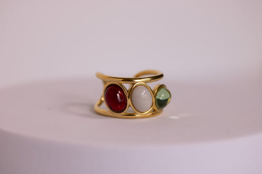 Tideglass Trio Ring