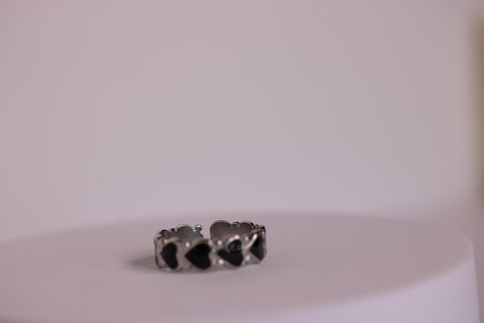 Cupid's Ring in Silver + Gold