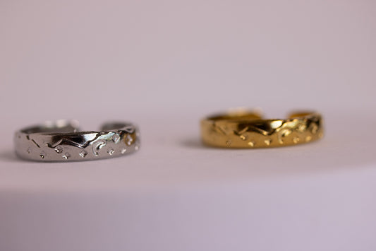 Starlore Ring in Silver + Gold