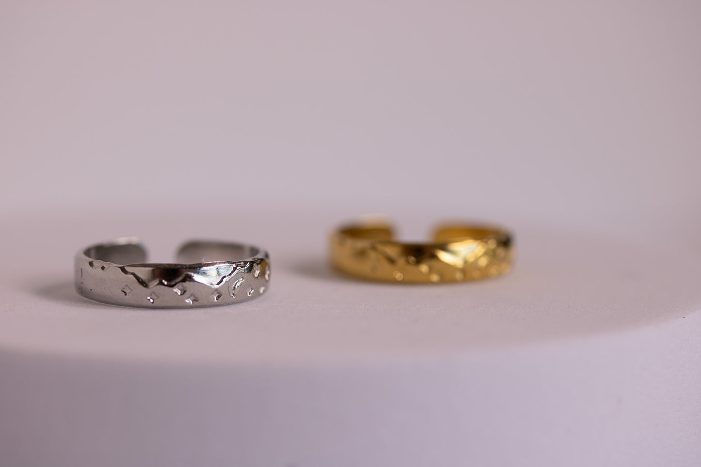 Starlore Ring in Silver + Gold