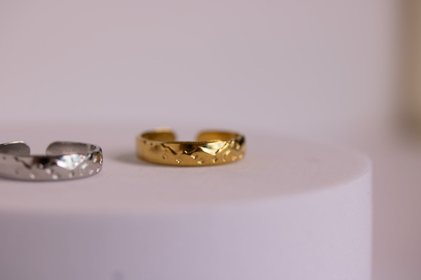 Starlore Ring in Silver + Gold