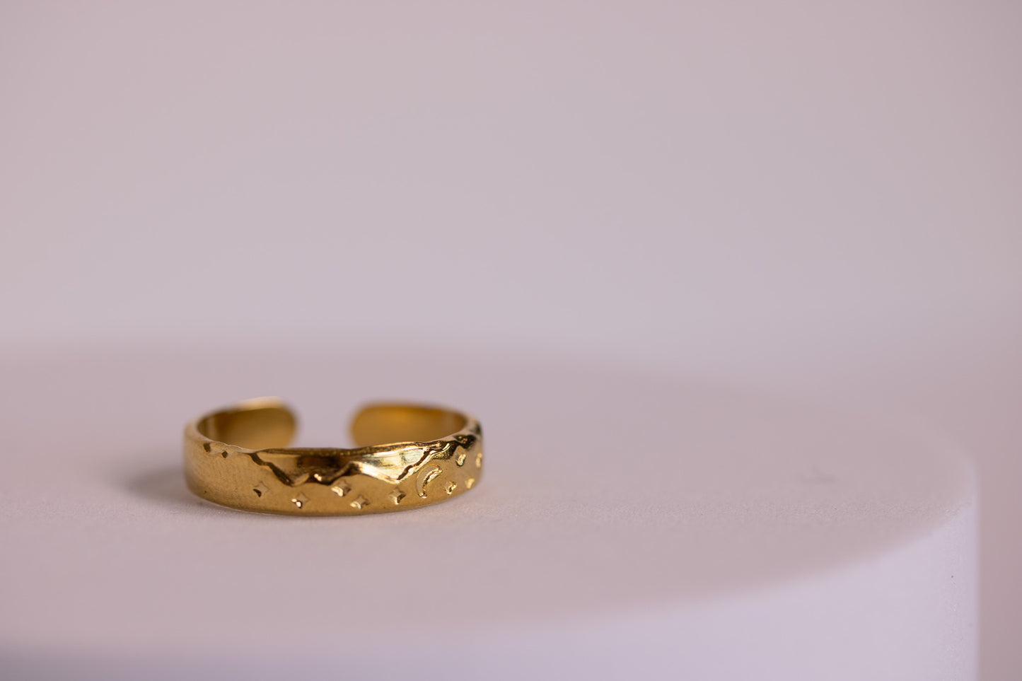 Starlore Ring in Silver + Gold