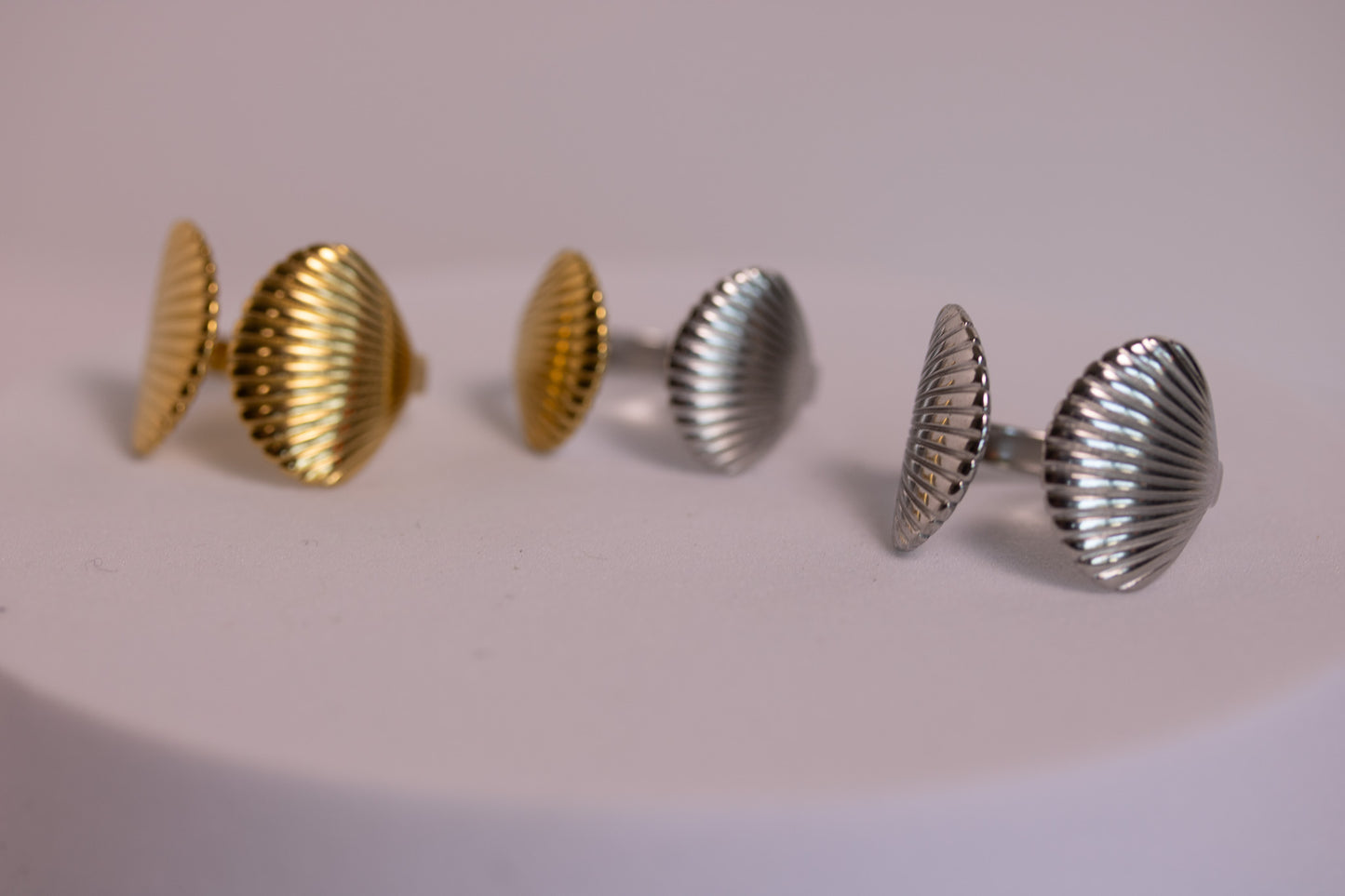 Isola Ring in Silver, Gold, and Two Toned