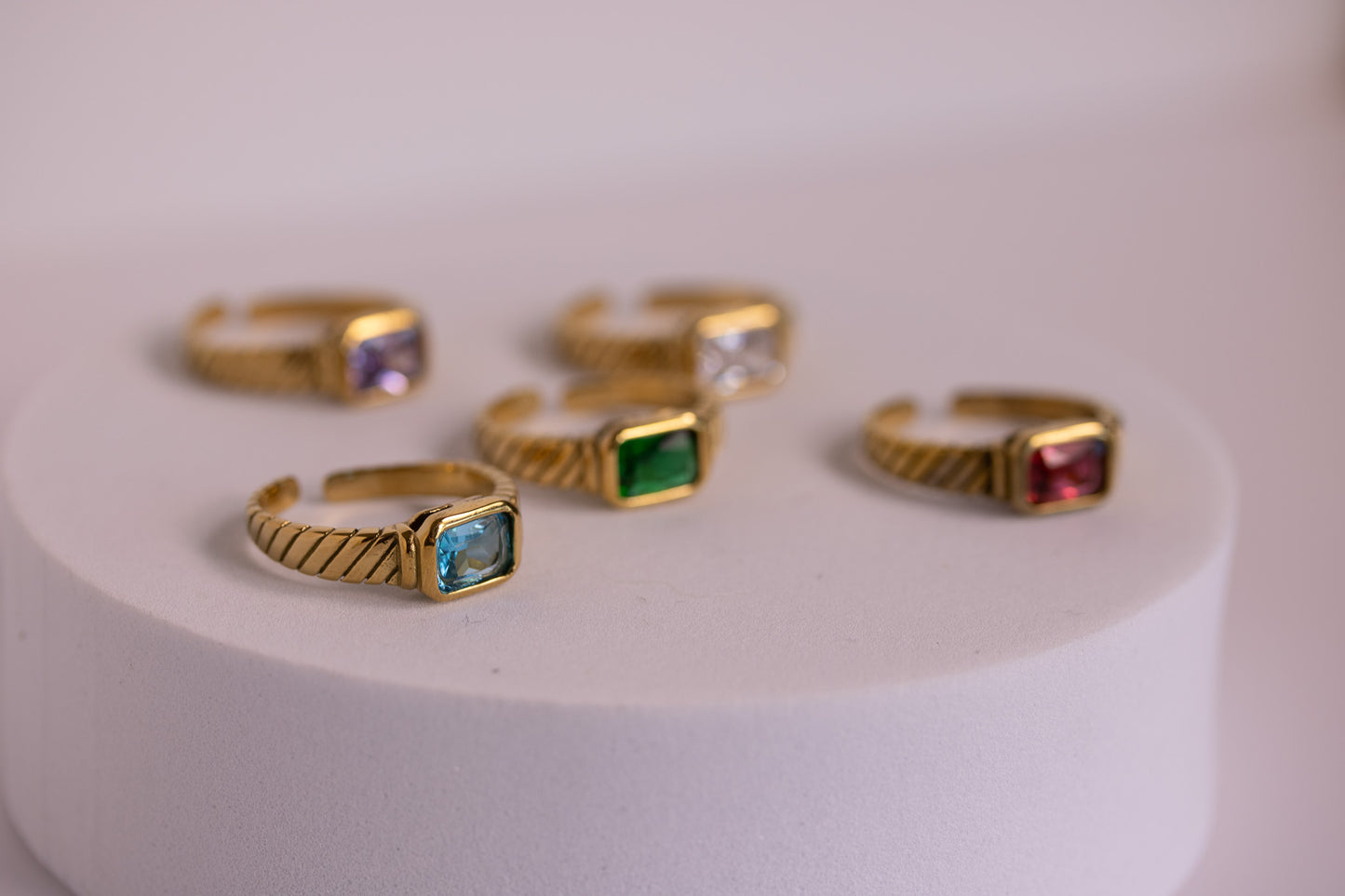 Coastal Vintage Ring in Various Colors