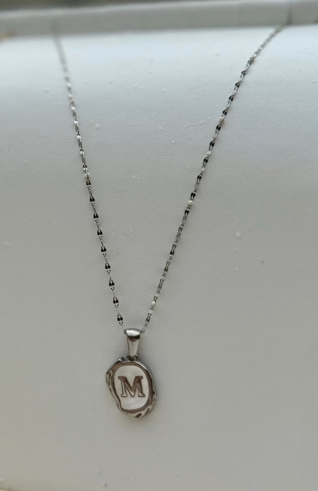 The Seaside Initial Necklace - Drift Edition