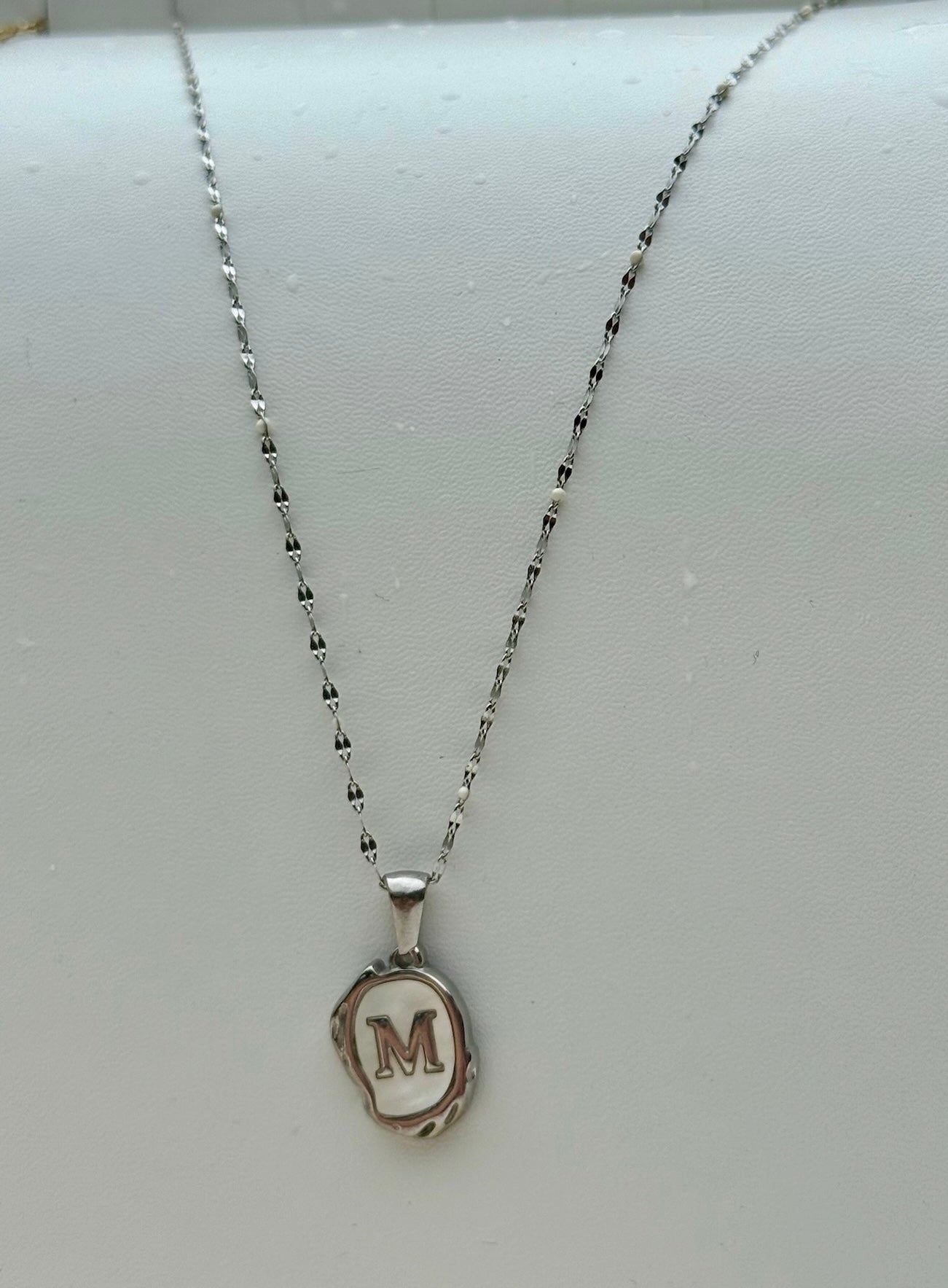 The Seaside Initial Necklace - Drift Edition