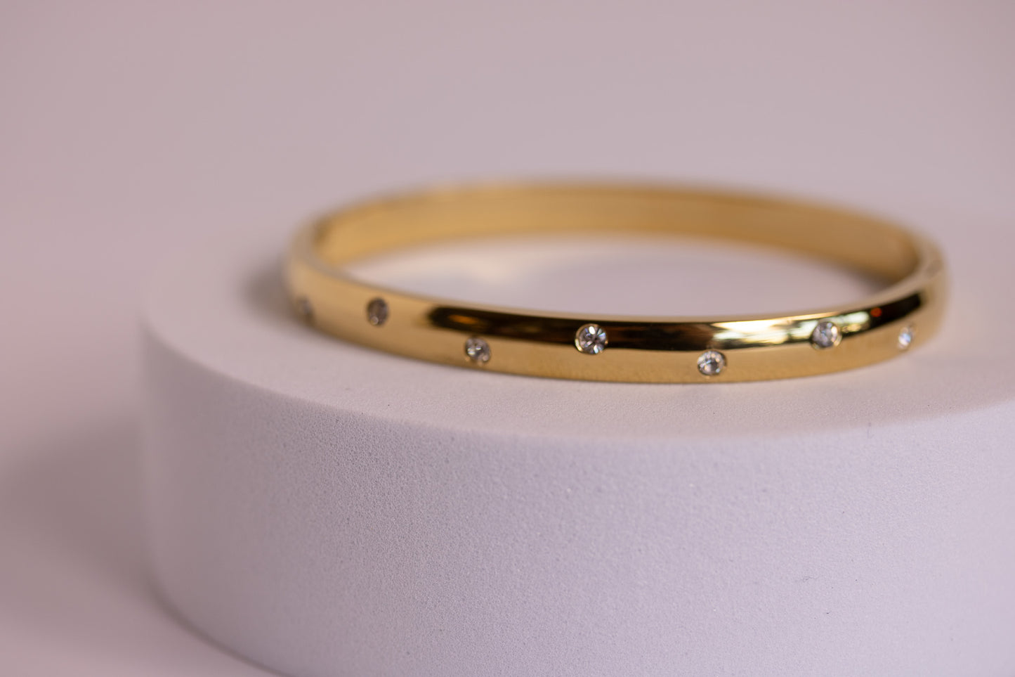 Ann Bangle in Silver + Gold