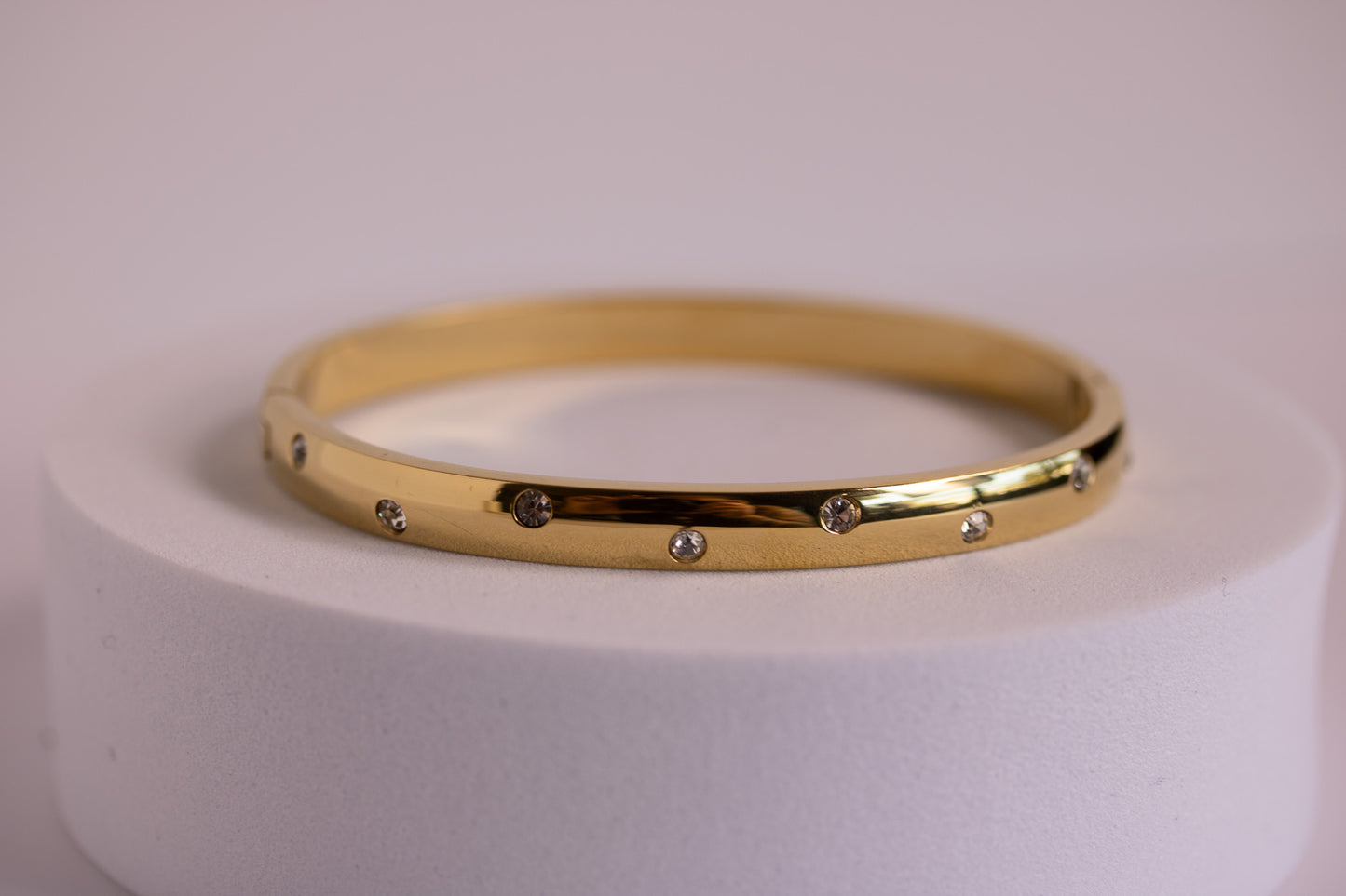 Ann Bangle in Silver + Gold