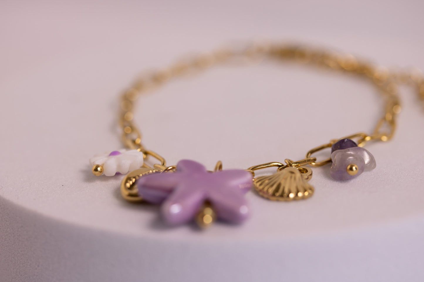 Violet Shoreline Bracelet