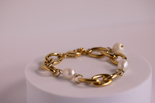 Ellowen Pearl Link Bracelet