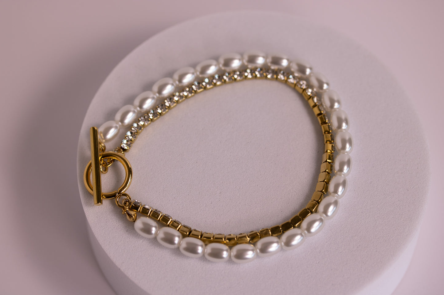 Luma Pearl Duo Bracelet