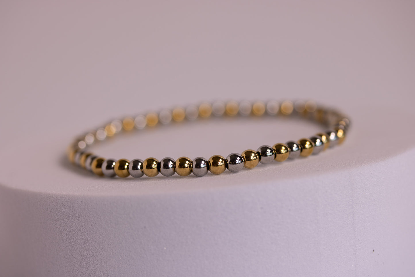 Gilded Sphere Bracelet