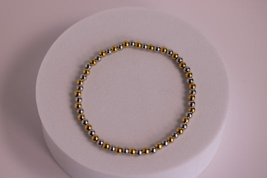 Gilded Sphere Bracelet