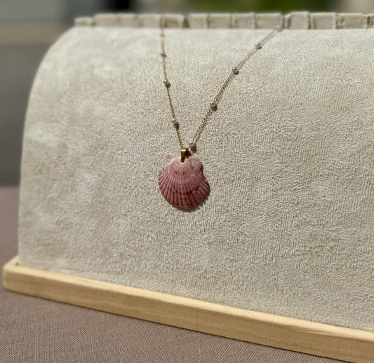 The Pearl Necklace - Rosé Seashell Edition