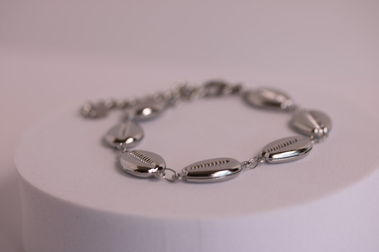 Cowrie Bracelet in Gold, Silver, and Two Toned