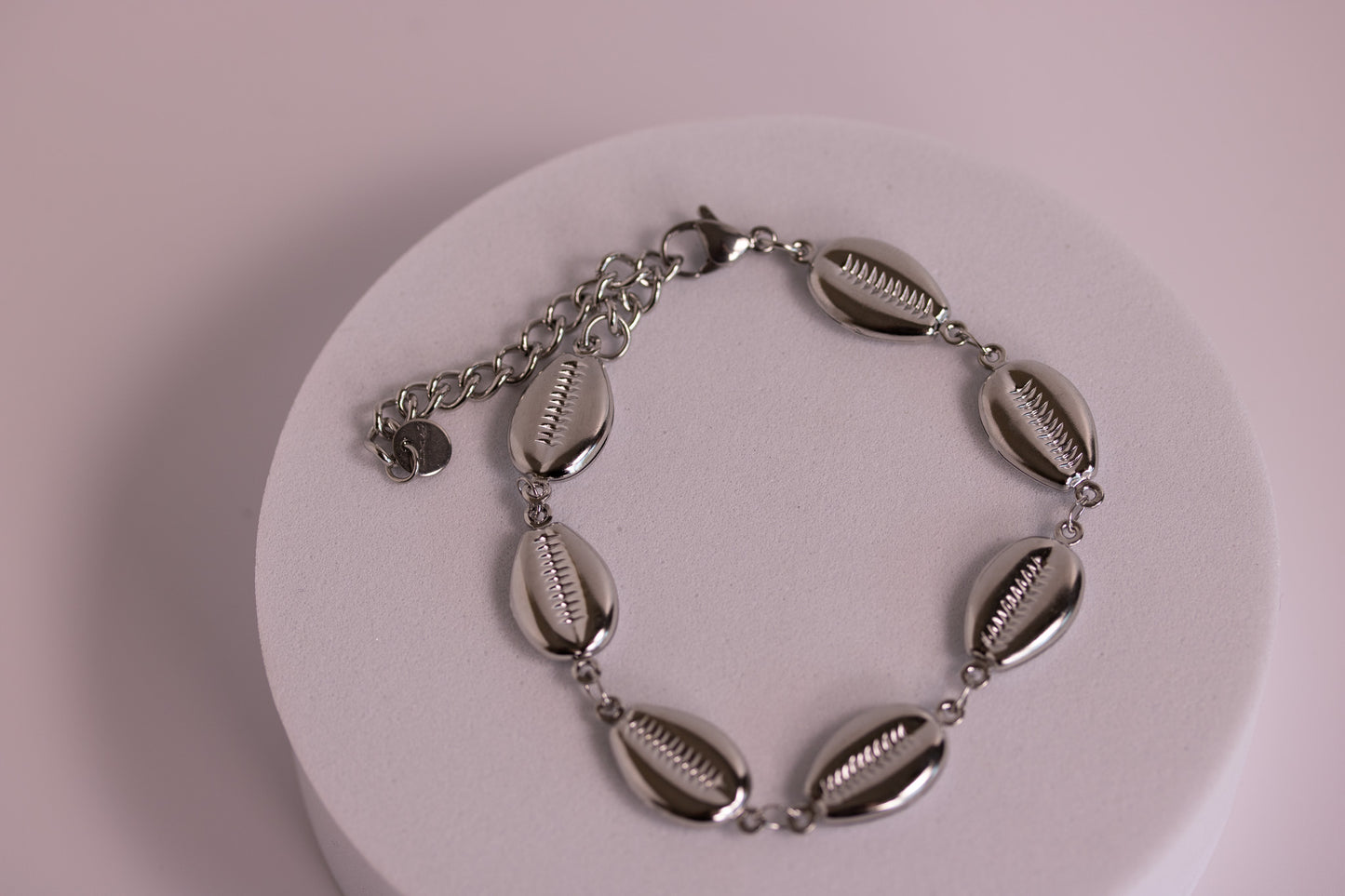 Cowrie Bracelet in Gold, Silver, and Two Toned