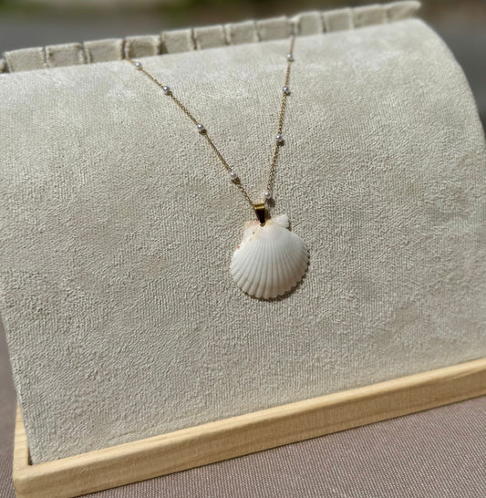 The Pearl Necklace - Cream Seashell Edition