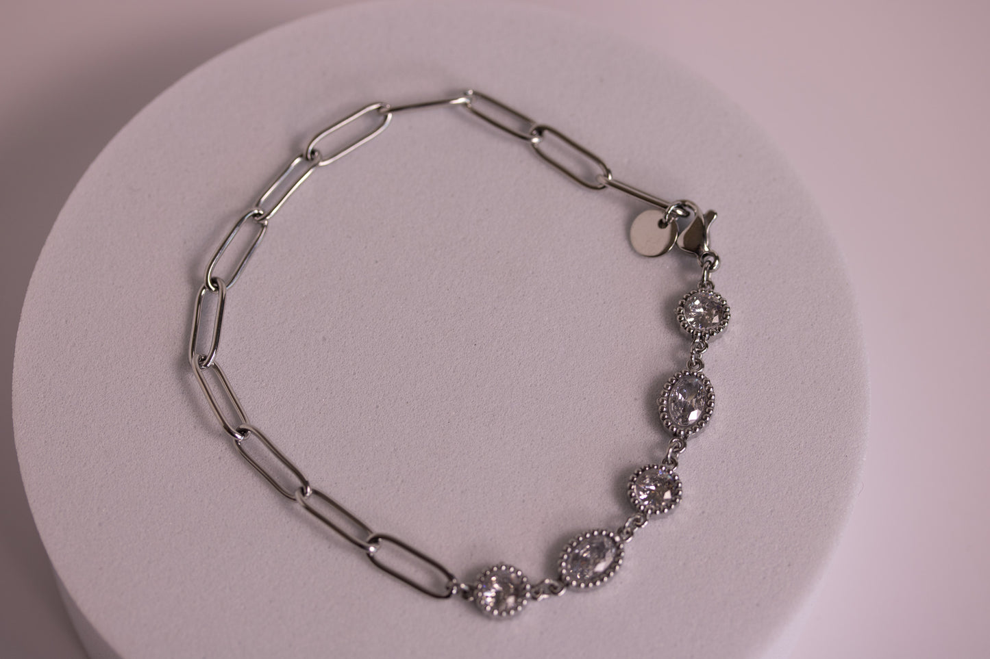 Seaglow Link Bracelet in Silver + Gold