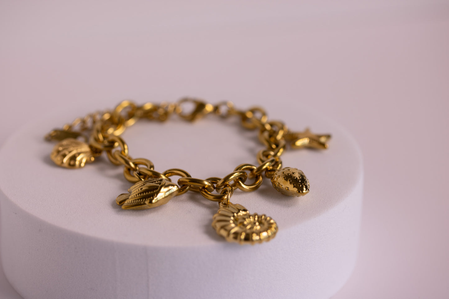 Golden Tides Charm Bracelet