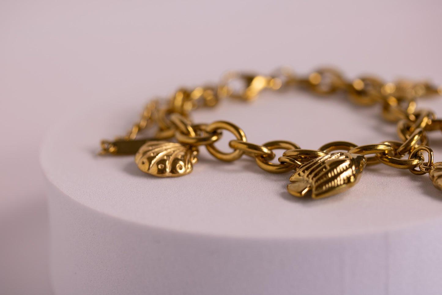 Golden Tides Charm Bracelet