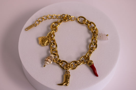 Coastal Cowgirl Charm Bracelet
